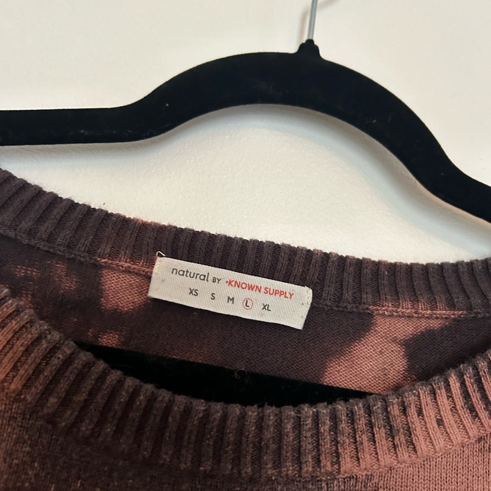 Tie-Dye Cropped Sweater - Picture 2 of 2